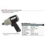 Гайковерт пневматичний TOPTUL 3/4" 1626N/m 6500 об/хв KAAC2412 - Зображення 2