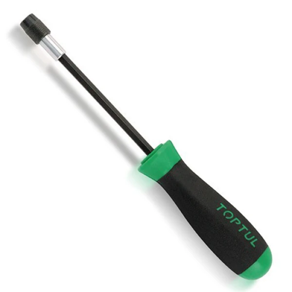 Викрутковий тримач біт TOPTUL 1/4"x240 мм з магнітом та фіксатором FTBB0824