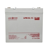 Акумулятор гелевый LPM-GL 12V - 55 Ah - Зображення 3