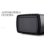 Сенсорне відро для сміття JAH 30 л прямокутне з внутрішнім відром срібний металік - Зображення 5