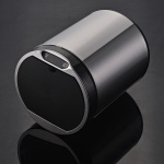 Сенсорне відро для сміття JAH 9 л кругле темно-срібний металік з внутрішнім відром - Зображення 3