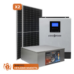 Комплект СЭС 3кВт автономный LiFePO4 202 Ah - Зображення 2