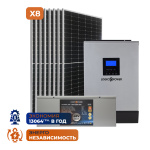 Комплект СЭС 5кВт автономный LiFePO4 202 Ah - Зображення 2