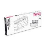 Скриня пластикова Multibox Elegance Line 280 л тепла сірка Toomax - Зображення 5