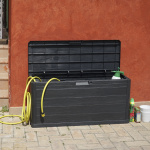 Скриня пластикова Woodys Lin 280 л коричнева Toomax - Зображення 3
