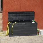 Скриня пластикова Woodys Lin 280 л коричнева Toomax - Зображення 3
