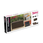 Скриня пластикова Woodys Lin 280 л коричнева Toomax - Зображення 5