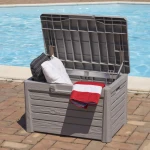 Скриня пластикова Compact Box Florida 120 л тепла сірий Toomax - Зображення 3