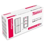 Шафа 2-х дверна з поличками Elegance S Toomax чорна - Зображення 5