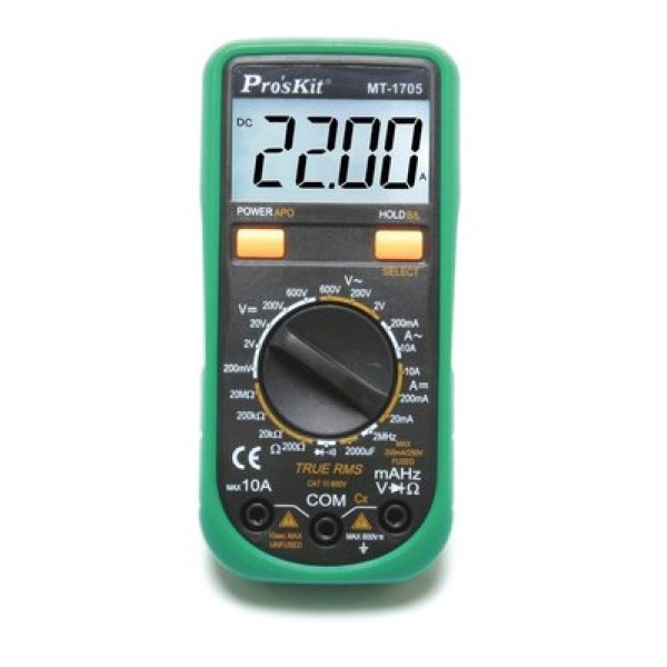 Мультиметр Pro'sKit MT-1705, цифровий