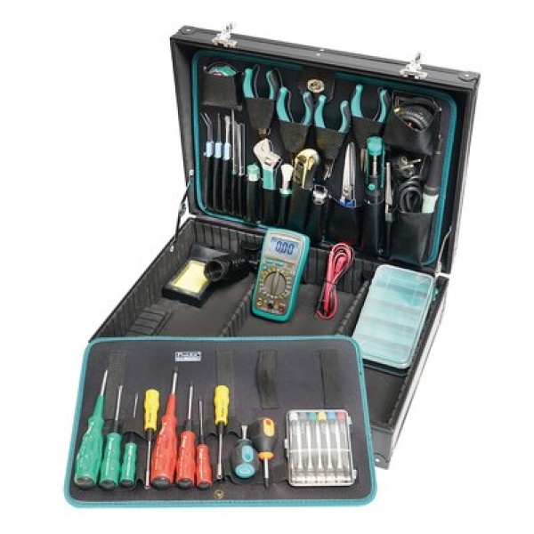Набір інструментів в кейсі Pro'sKit 1PK-1305NB, електромонтажний