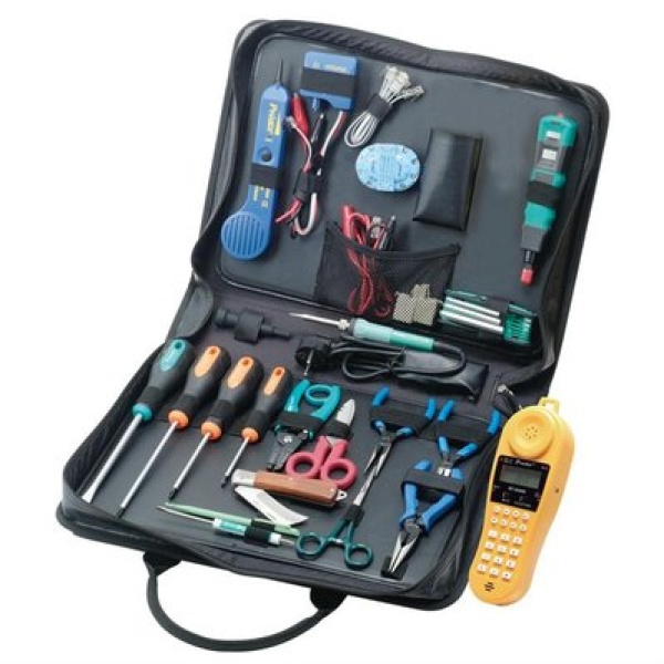 Набір інструментів в сумці Pro'sKit PK-4022BM для монтажу телекомунікаційних мереж