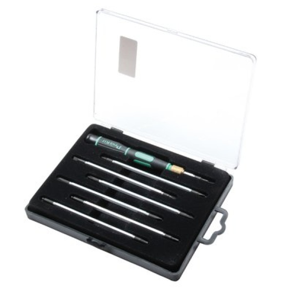 Викрутка з бітами Pro'sKit SD-081B, PH00, PH0, PH1, H 2,0 мм, H 2,5 мм, SL 3 мм, SL 2 мм, SL 4 мм, SL 2,5 мм, SL 1,5 мм