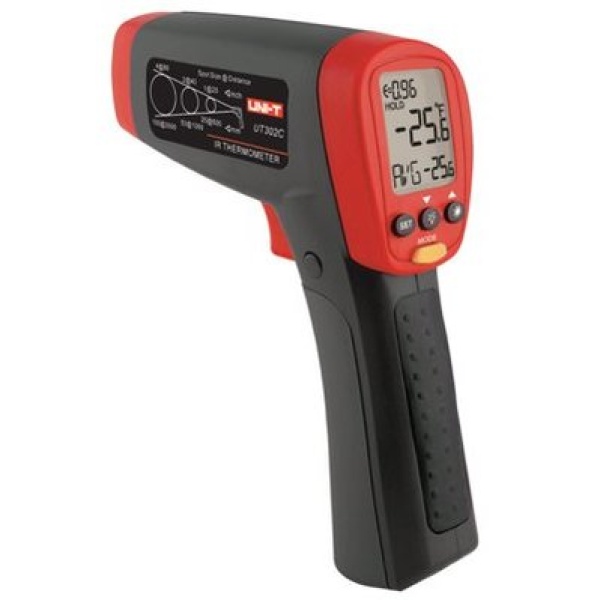Пірометр UNI-T UT302C, від -32 °C до 650 °C