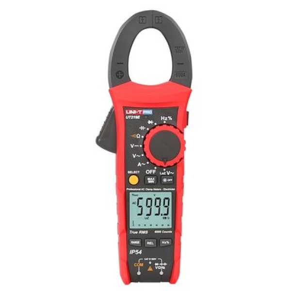 Струмовимірювальні кліщі UNI-T UTM 1219E (UT219E), AC, діаметр 33 мм