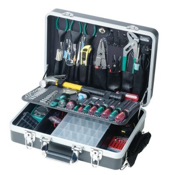 Набір інструментів в кейсі Pro'sKit 1PK-850B, електромонтажний