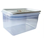 Контейнер Flexy Box прямокутний 1,3 л прозорий білий Irak Plastik