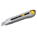 Ніж MASTERTOOL 18 мм металевий підвійний фіксатор 17-0078