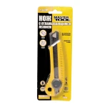 Ніж MASTERTOOL 18 мм ABS пластик з металевою напрямною винтовий замок 17-0328 - Зображення 2