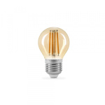 LED лампа TITANUM Filament G45 4W E27 2200K бронза - Зображення 2