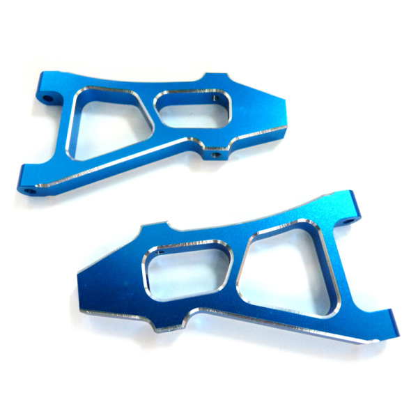 (08037) Blue Alum Front Lower Arm 2P