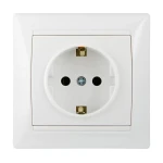 Розетка 2Р+PE PB16-З-Fr-W (біла)
