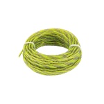 Жилка для тримера безшумна MASTERTOOL SPIRAL SQUARE 2.40 мм 15 м двоколірна 19-0424