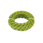 Жилка для тримера безшумна MASTERTOOL SPIRAL SQUARE 2.70 мм 15 м двоколірна 19-0427