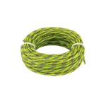 Жилка для тримера безшумна MASTERTOOL SPIRAL SQUARE 3.00 мм 15 м двоколірна 19-0430