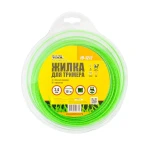 Жилка для тримера MASTERTOOL КВАДРАТ КРУЧЕНЬ 2.40 мм 131 м (блістер) 19-1212 - Зображення 2