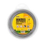Жилка для тримера MASTERTOOL КВАДРАТ АРМУВАНЬ 3.00 мм 52 м (блістер) 19-1314 - Зображення 2