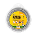 Жилка для тримера MASTERTOOL КВАДРАТ АРМУВАНЬ 4.00 мм 29 м (блістер) 19-1315 - Зображення 2