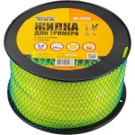 Жилка для тримера MASTERTOOL 2.40 мм 174 м 1 кг "квадрат" 19-2424