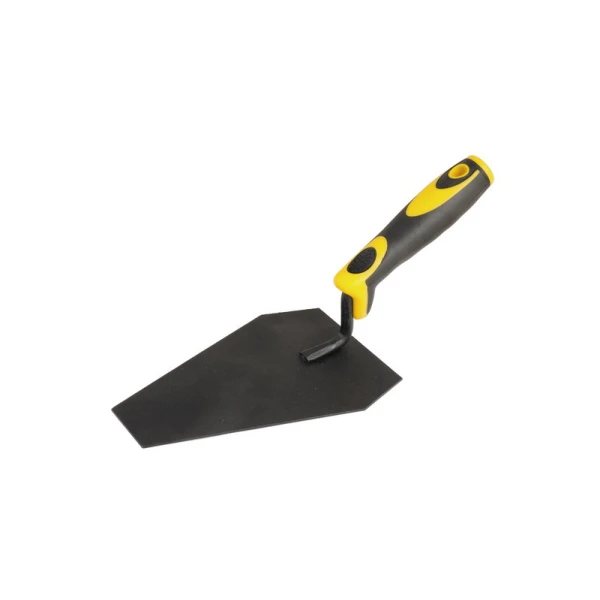 Кельма плиточника MASTERTOOL ТР18 УС фарбована з двокомпонентною ручкою 19-4228