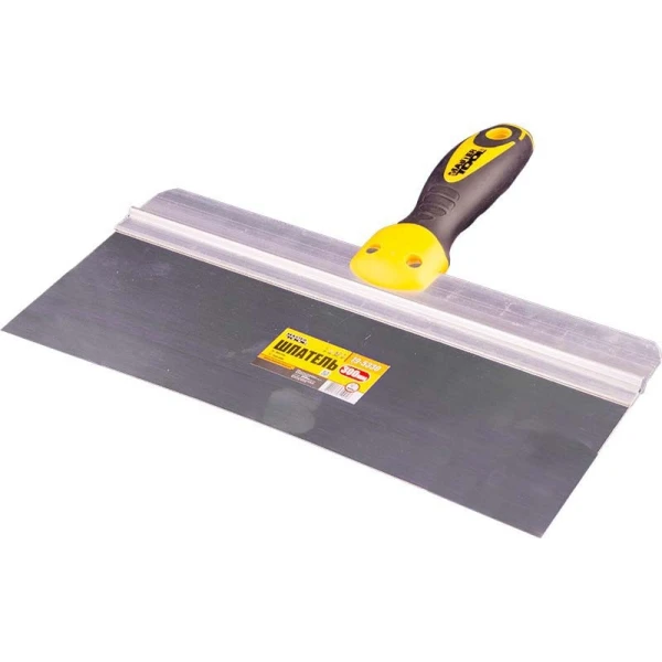 Шпатель MASTERTOOL AL-PROFI 300х85 мм TPR ручка ударний 19-5330
