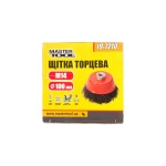 Щітка торцева MASTERTOOL із рифленої проволоки 100 мм М14 19-7210 - Зображення 2