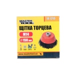 Щітка торцева MASTERTOOL із рифленої проволоки 150 мм М14 19-7215 - Зображення 2