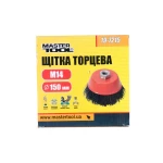 Щітка торцева MASTERTOOL із рифленої проволоки 150 мм М14 19-7215 - Зображення 2