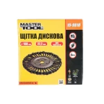 Щітка дискова MASTERTOOL із плетеної проволоки 180х22.2 мм 19-9018 - Зображення 2