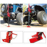 Домкрат рейковий TORIN 3т 125-1020мм TRA8485 - Зображення 2