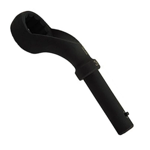 Ключ силовий ударний односторонній (під подовжувач) TOPTUL кут 45 ° 100мм AAAVA0A0