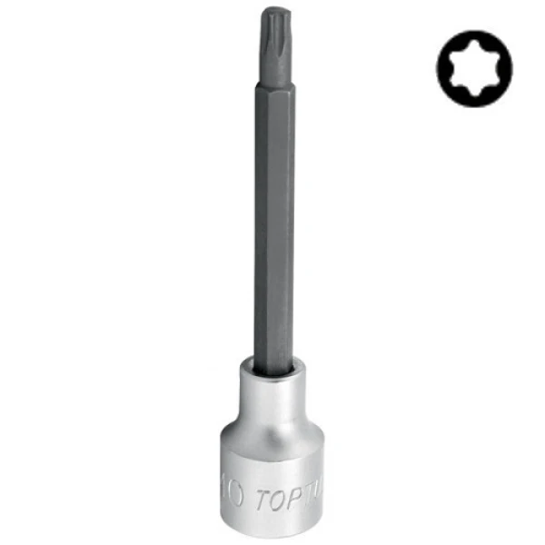 Біта з торцевою головкою TORX TOPTUL T55 L140мм 1/2" BCUA1655