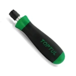 Викрутка рукоятка з фіксатором TOPTUL 1/4"x136 мм (під двосторонні біти) COAJ0814
