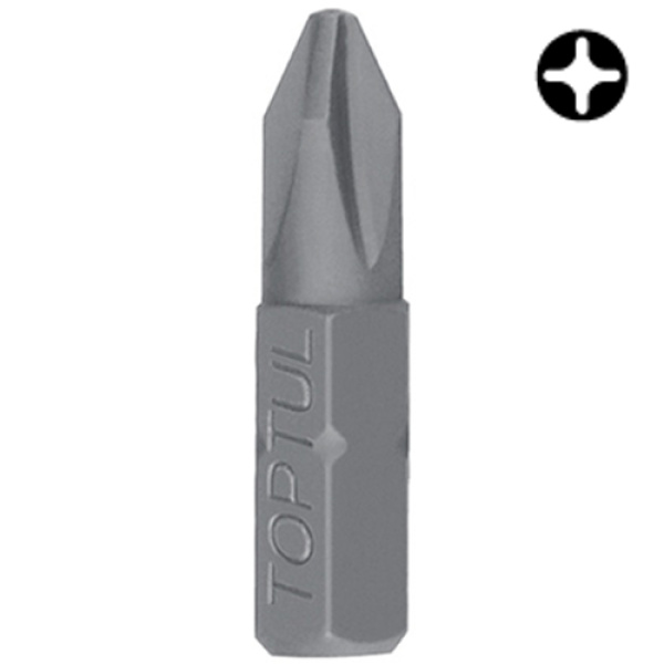 Біта хрестова PH3 TOPTUL 1/4" 25мм FSBA0803