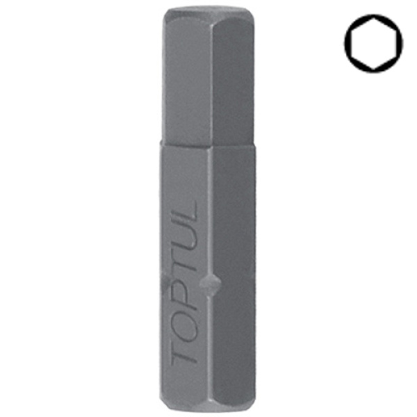 Насадка викруткова TOPTUL 1/4" 25мм HEX 12мм FSDA0812