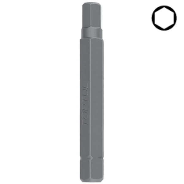 Біта шестигранна TOPTUL 10мм L-75мм HEX 4мм FSDB1204