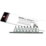 Набір головки з насадкою п'ятигранні з отвором TOPTUL 1/2" TORX T20-T55 8од. GAAG0806