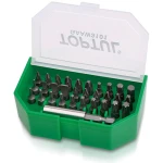 Набір біт для шуруповерта 31од. TOPTUL 1/4" SL; PH; PZ; TORX; HEX + магнітний тримач GAAW3101