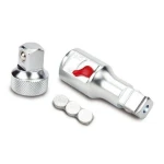 Перехідник-подовжувач з підсвічуванням TOPTUL 1/2"х1/2" + перехідник GBAR0205