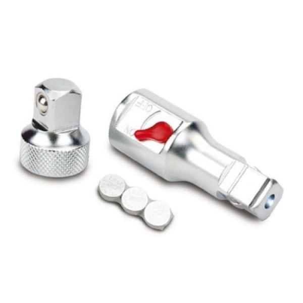 Перехідник-подовжувач з підсвічуванням TOPTUL 1/2"х1/2" + перехідник GBAR0205
